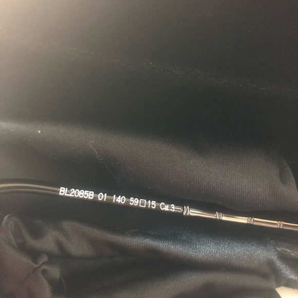 ❌SOLD❌ Balmain sunglasses - NEW, cat eye, black - Picture 4 of 6